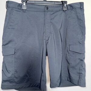 NIKE GOLF DRI-FIT Men’s Black‎ Cargo Shorts 38 Lightweight Activewear
